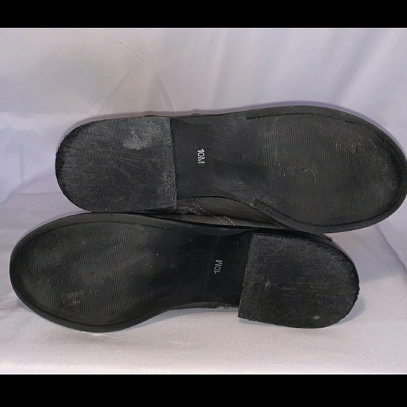 G by Guess knee boots dark grey low heel size 10 - Picture 2 of 7